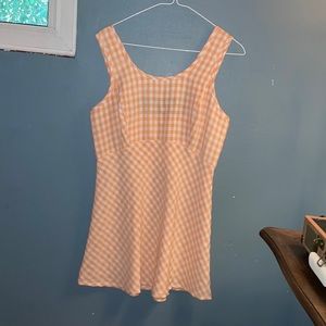 Vintage orange dress